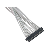 Harnais de câblage personnalisé Linksunet HRS Original 0.8mm Pitch DF52-16P-0.8C+DF52-2832PCF+UL1571-28AWG OD0.6MM