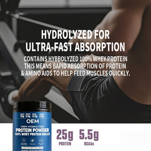 Produttore di Proteine del Siero di Latte Idrolizzate in Polvere |   OEM/Marchio Privato |   CGMP |   BCAA + Elettroliti |   MOQ 500+ - Product Image 3