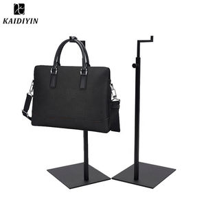 Venta al por mayor ajustable de un solo lado las mujeres <span class=keywords><strong>monedero</strong></span> soporte de acero inoxidable bolso de mano estante de exhibición titular para encimera - Product Image 1