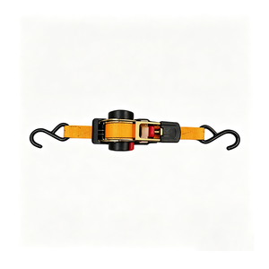 Sangle d'arrimage à cliquet sur mesure VN avec crochet en S, sangle robuste de 25 mm, 38 mm, 50 mm, 75 mm pour l'industrie chimique - Product Image 1