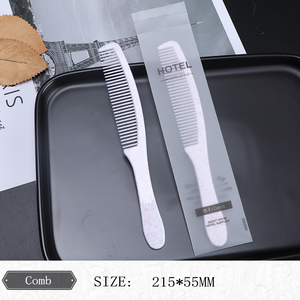 Vente en gros brosse à dents de chapeau de douche biodégradable bon marché, sac d'emballage Transparent givré pour équipement d'hôtel - Product Image 3