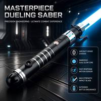 Nexussabers Smooth Swing Motion Control Dueling Lightsaber 16/34 Sound Fonts Manufacturer Light Stick untuk Cosplay