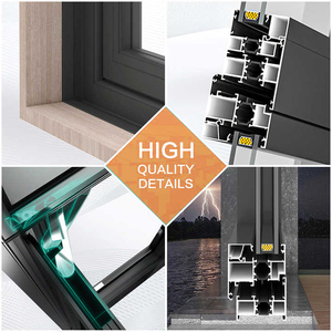 Thiết kế hiện đại Nhà máy trực tiếp cử<span class=keywords><strong>a</strong></span> sổ cử<span class=keywords><strong>a</strong></span> ra vào cho biệt thự hợp kim nhôm khung Tempered Glass louver rèm cử<span class=keywords><strong>a</strong></span> cuối cùng nhà giải pháp - Product Image 6