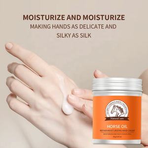 Crema de Manos con Aceite de Caballo Natural 80g, Humectante Nutritivo para Todo Tipo de Piel, Repara Grietas, Venta al Por Mayor - Product Image 2