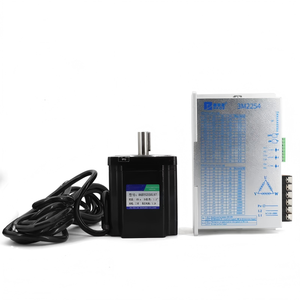 Kit moteur pas à pas hybride triphasé à couple élevé 86N 12N 3M2254 avec driver 6.8A 220V, modèle 86BYG350L97-6N avec joint d'étanchéité, garantie 3 mois à 1 an - Product Image 2