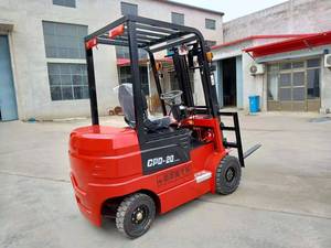 מחיר המפעל 2 טון 3 מטר נסיעה מלגזה נסיעה-על חזית מזלג קדמי מזלג חשמלי - Product Image 5