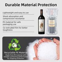 AIR-DFLY Sac de protection gonflable pour bouteille de vin, écologique, personnalisé, OEM, avec colonnes d'air