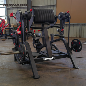 Tornado Fitness Design Modern Steel Bicep <span class=keywords><strong>Triceps</strong></span> Curl Machine Plate Loaded Gym Equipment con soporte aislador para el ejercicio del brazo - Product Image 2