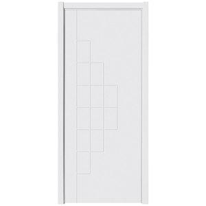 Porte intérieure résidentielle en bois massif de style victorien B1011, certifiée insonorisée et anti-poussière pour salon - Product Image 2