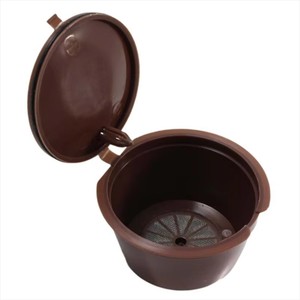 Couvercle de filtre à capsules de <span class=keywords><strong>café</strong></span> <span class=keywords><strong>réutilisable</strong></span> Ensemble de dosette d'emballage de <span class=keywords><strong>café</strong></span> <span class=keywords><strong>capsule</strong></span> de <span class=keywords><strong>café</strong></span> vide pour <span class=keywords><strong>Dolce</strong></span> <span class=keywords><strong>Gusto</strong></span> rechargeable - Product Image 2