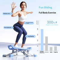 Machine de ski pliable en acier pour la maison, équipement de fitness pour amincir et sculpter la silhouette, sports d'intérieur CN;HEN