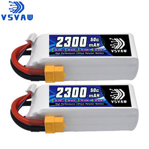 Batteria Lipo VSVAW 3S 2300mAh 11.1V 50C con Connettore T/XT60 per Auto RC, Camion, Drone, Quadricottero, Aeroplano, Modelli FPV e Parti per Hobby RC - Product Image 1