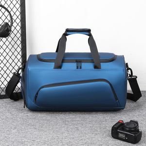 Bolsa de Gimnasio con Paneles para Hombre, Separación en Seco y Húmedo, Portátil, Deportiva, de Gran Capacidad, para Viajes - Product Image 1