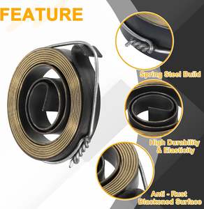 สปริงแบบยืดหดได้ แรงกดคงที่ ขนาดเล็ก แบบแบน ทำจากสแตนเลสสั่งทำพิเศษ - Product Image 3