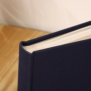 Album di foto di lino fatto da te all'ingrosso personalizzato 4x6 dimensioni perfetto rilegatura in carta Glassine con copertina rigida Design foto di famiglia di nozze - Product Image 6