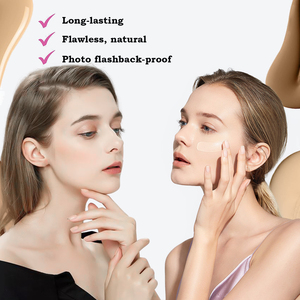 Chất Lượng Cao Bảo Hiểm Đầy Đủ Kem Che Khuyết Điểm Khoáng Chất Lâu Dài Ép Nền Tảng Chất Lỏng Trang Điểm Cơ Sở - Product Image 5