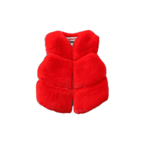 Nouveau Gilet Court Tricoté Sans Manches Ouvert sur le Devant pour Femme, Tendance et Élégant, Coupe-Vent pour l'Hiver - Product Image 1