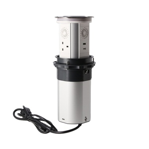 Prise de charge sans fil 3 prises + <span class=keywords><strong>2</strong></span> USB Smart AU EU IT <span class=keywords><strong>FR</strong></span> US IL UK Plug Power Strip pour barre de conception de bureau à domicile - Product Image 1