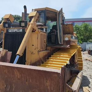 Bulldozer CAT D6R 2017 d'occasion, certifié EPA CE japonais d'origine, pour usage agricole, avec moteur, boîte de vitesses, capacité de bulldozing de 5,6 m et pompe. - Product Image 5