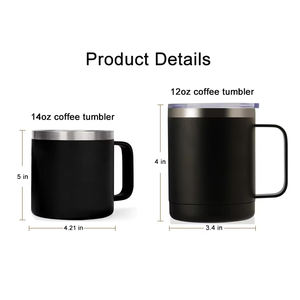 Logo personnalisé Tasses à café Écologique Blanc Noir Réutilisable Vente en gros Tasses à café avec fond en liège Tasse à café blanche avec couvercle - Product Image 2
