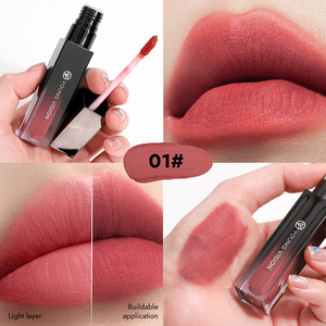 Tikrok Vente chaude Méthode d'utilisation simple Polyvalence polyvalente Atteindre 6 couleurs Matte Velvet Matte Lip Cream - Product Image 2