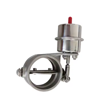 Soupapes d'échappement pneumatiques/électriques en acier inoxydable haute performance pour modification automobile/mise à niveau du produit de tuyaux d'échappement