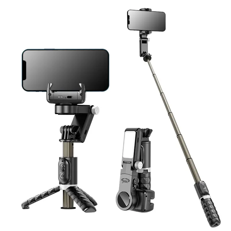 Q08 Q08d Q09 Q18 Desktop Gimbal Stabilisator Vul Licht Selfie Stick Statief
