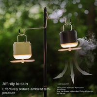 Multifunctionele campingventilatorlamp, oplaadbaar, lange batterijduur, buitenlamp, muggenwerend licht