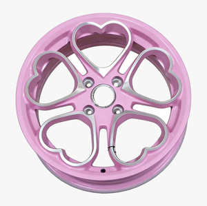 Cerchi XL 2025 Personalizzati Forgiati 18-24 Pollici Rosa Nero Stile Cuore Cerchi in Lega per Auto Passeggeri Cerchio a Forma di Cuore per Auto da Donna - Product Image 1