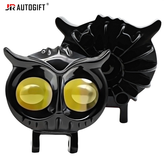 Dual-Color LED Headlight with Owl Design for Motorcycle Car ATV Scooter Auxiliary Spotlight Lamp Accessories New Condition