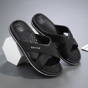 รองเท้าแตะสำหรับผู้หญิงรองเท้าแตะแบบมีสายรัดน้ำหนักเบาทำจาก EVA ใช้ในร่มชายหาดสไตล์ใหม่ส่งออกจากโรงงานใหม่ - Product Image 4