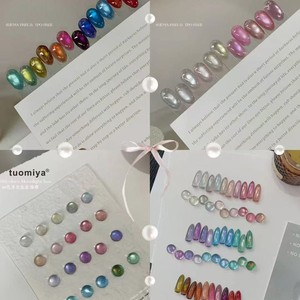 Wholesale 60 Colors UV Cat Eye <b>Nail</b> <b>Gel</b> <b>Set</b> Magnetic <b>Gel</b> Polish Display Board for <b>Nail</b> Salon Use - Product Image 4