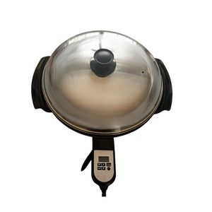 <span class=keywords><strong>Mini</strong></span>-appareil électrique à injera pour la maison, 16 pouces, portable, Mogogo avec surface antiadhésive, poêle électrique Mogogo pour la cuisine quotidienne - Product Image 1