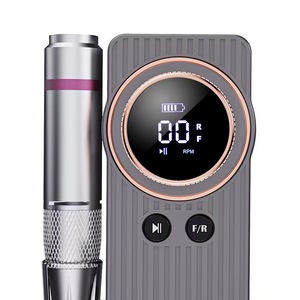 Machine à ongles sans fil rechargeable 35000 tr/min, polisseuse électrique professionnelle sans fil, lime à ongles, fournitures pour manucure en gros - Product Image 2