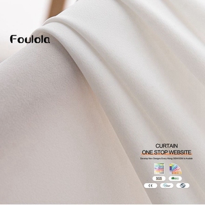 China Factory Wholesale Online Crown <strong>Voile</strong> Curtain Fabrics <strong>for</strong> <strong>windows</strong> - Product Image 1