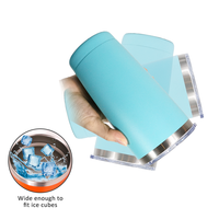 Bouteille d'eau isotherme en acier inoxydable grande capacité, personnalisable avec logo, mignonne et scintillante, pour adultes