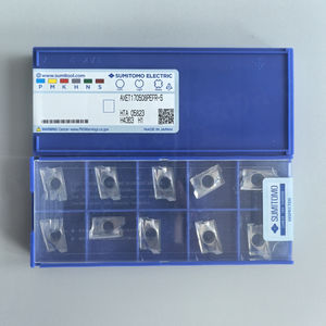 Inserto AXET170508PEFR-S HTA 05823 H4363 H11 para Herramientas de Torneado Externo de Tornos CNC, Recubrimiento 65, Carburo, Fabricado en Japón por SUMITOMOS - Product Image 6