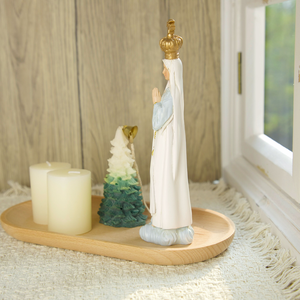 Produits en stock Statues religieuses catholiques Résine Chrétienne Fait main Cadeau chrétien Statue de la <span class=keywords><strong>Vierge</strong></span> Marie de <span class=keywords><strong>Fatima</strong></span> - Product Image 4
