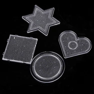 Hama Board in plastica trasparente Perler perline forato accessorio 2.6mm quadratina da stiro fusibile perline per età 5-7 anni - Product Image 3