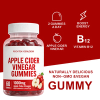 Complément Alimentaire Marque Blanche Gummies Personnalisés Vitamines Keto Véganes Ventre Plat Vinaigre de Cidre de Pomme