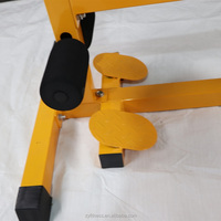 Bodybuilding Solide Deux en Un Chaise Romaine Extension Arrière Fitness Machine Dos Hyperextension Équipement