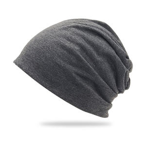 Léger Slouchy pour hommes femmes, surdimensionné mince coton crâne casquette <span class=keywords><strong>chimio</strong></span> casquette <span class=keywords><strong>nuit</strong></span> dormir chapeau pour toutes les saisons - Product Image 5