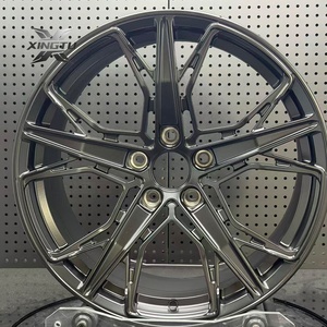 Jante forgée concave profonde XT 1 pièce, brossée et polie, 5x120 5x112 5x114.<span class=keywords><strong>3</strong></span>, 18 19 20 21 22 pouces, pour voiture de course, <span class=keywords><strong>Tesla</strong></span>, Porsche - Product Image 3