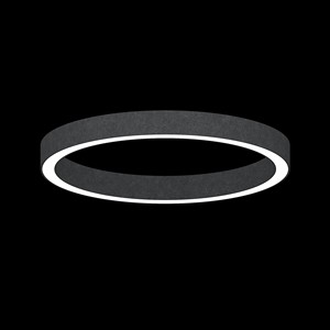 Cercle et forme ovale hôtel moderne taille personnalisée dimmable rond lampe suspendue plafond pendentif led anneau chand - Product Image 3