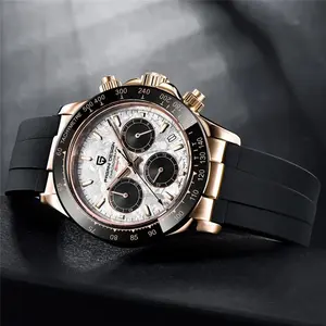 Top marque montre de luxe pour hommes PD-1664 <span class=keywords><strong>PAGANI</strong></span> DESIGN japon <span class=keywords><strong>VK63</strong></span> montre-bracelet à Quartz automatique chronographe or montre Reloj Hombre - Product Image 5