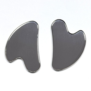กัวซาหน้าสแตนเลส 304 ลดบวม ยกกระชับใบหน้า พร้อมโลโก้สั่งทำ - Product Image 4