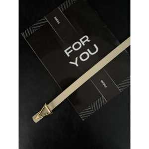 Ceinture pour femme en cuir synthétique avec boucle triangulaire, pour robe de mariée, veste, pantalon, taille standard - Product Image 3