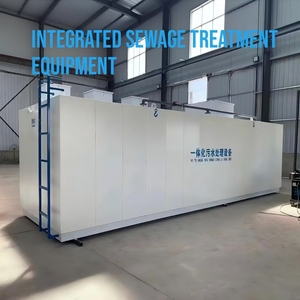 Planta de <span class=keywords><strong>Tratamiento</strong></span> de Aguas Residuales MBR Subterránea Shanghai Nanquan NQ-1, 20m/H, Sistema Contenerizado PLC, para Uso Doméstico y Comunitario - Product Image 1