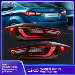 ชุดไฟ LED สำหรับรถซีดานปี 2012-2016 และรถคูเป้ปี 2013-2014 สภาพใหม่ 24v ไฟท้าย DRL สีแดง ไฟตัดหมอกสีแดง เลนส์สีแดง LED - Product Image 6