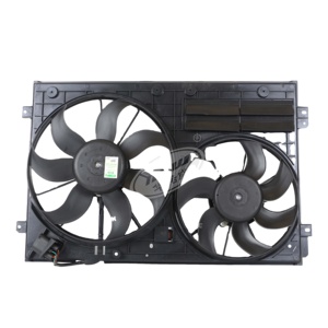 VW Jetta Golf GTI MK5 MK6 Audi TT için 1TD121203B OEM FAN radyatör - Product Image 2